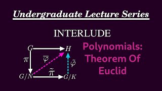 Interlude:   Polynomials over Fields Lecture 3 Euclid's Theorem