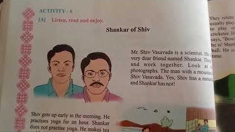 Std 7 sub English unit 3 story shankar of shiv.........