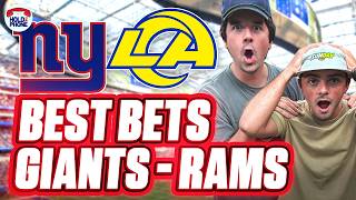 Best Bets Monday Night Football: Giants vs Rams