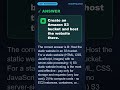 A development team needs to host a website that will be accessed by other... | AWS SAA-C03 #Shorts