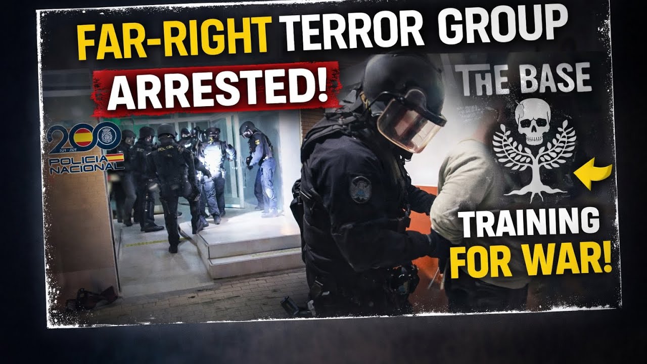 Far-Right Terror Group “The Base” Disrupted – Europol & Spanish Police Take Action, True Crime