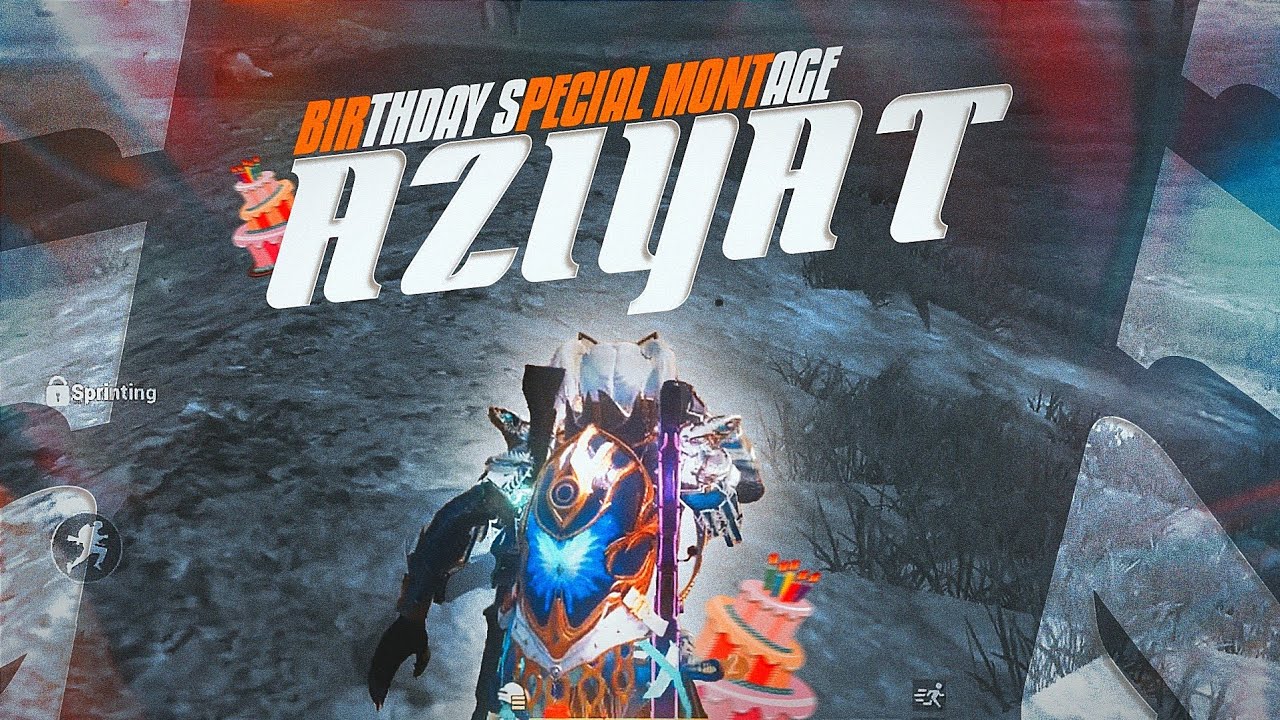 Aziyat : Birthday Special Bgmi Velocity Edit #GodOP 🥀🔥