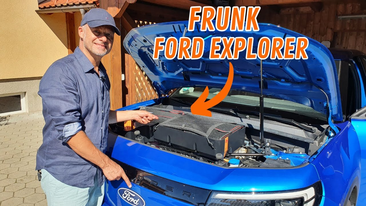 Frunk (front-trunk) for Ford Explorer and Ford Capri | Product Presentation |much More storage space