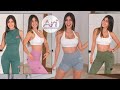 Firm abs sportwear try on haul