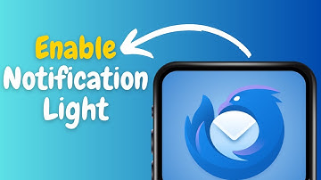 How to Enable Notification Light in Thunderbird