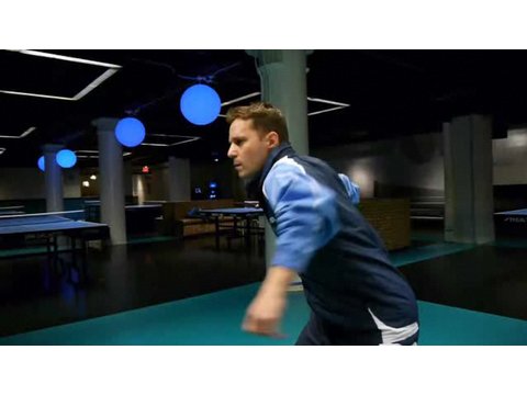 How to Do a Table Tennis Forehand Push | Ping Pong