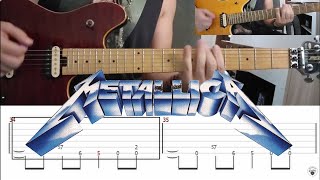 Metallica: Enter Sandman SOLO GUITAR COVER WITH TAB by Warleyson Almeida
