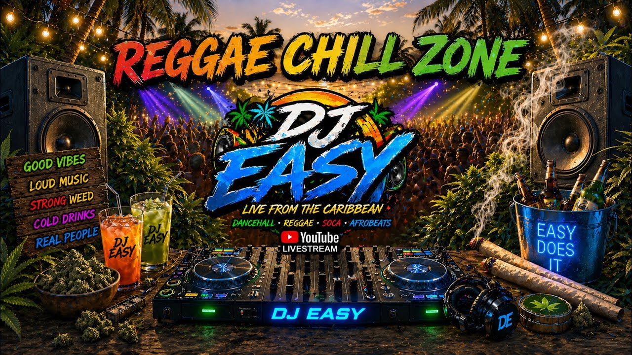 ミュージック Reggae SUNDAY REGGAE CHILL ZONE LIVESTREAM JAMMING 80S,90S REGGAE MUSIC