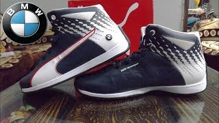 UNBOXING: BMW MOTORSPORT SHOES by shashank panwar 17,410 views 6 years ago 2 minutes, 18 seconds