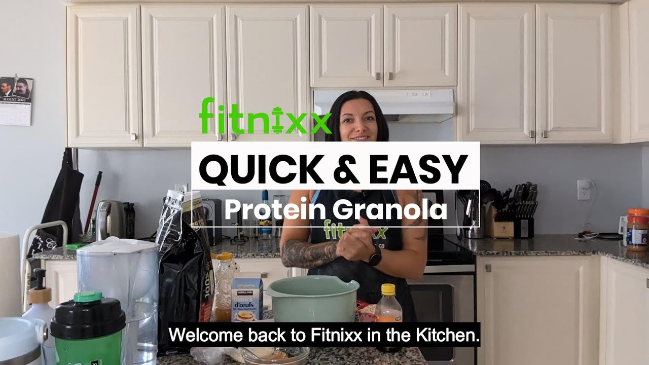 Fitnixx In the Kitchen- Quick & Easy Protein Granola