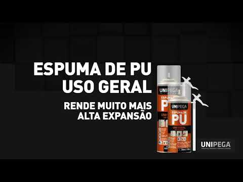 Vídeo de UNIPEGA ESPUMA PU USO GERAL 300ML/190G