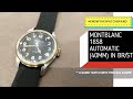 #knowthewatchbrand-Montblanc + "Montblanc 1858 Bronze/Steel" Watch Review