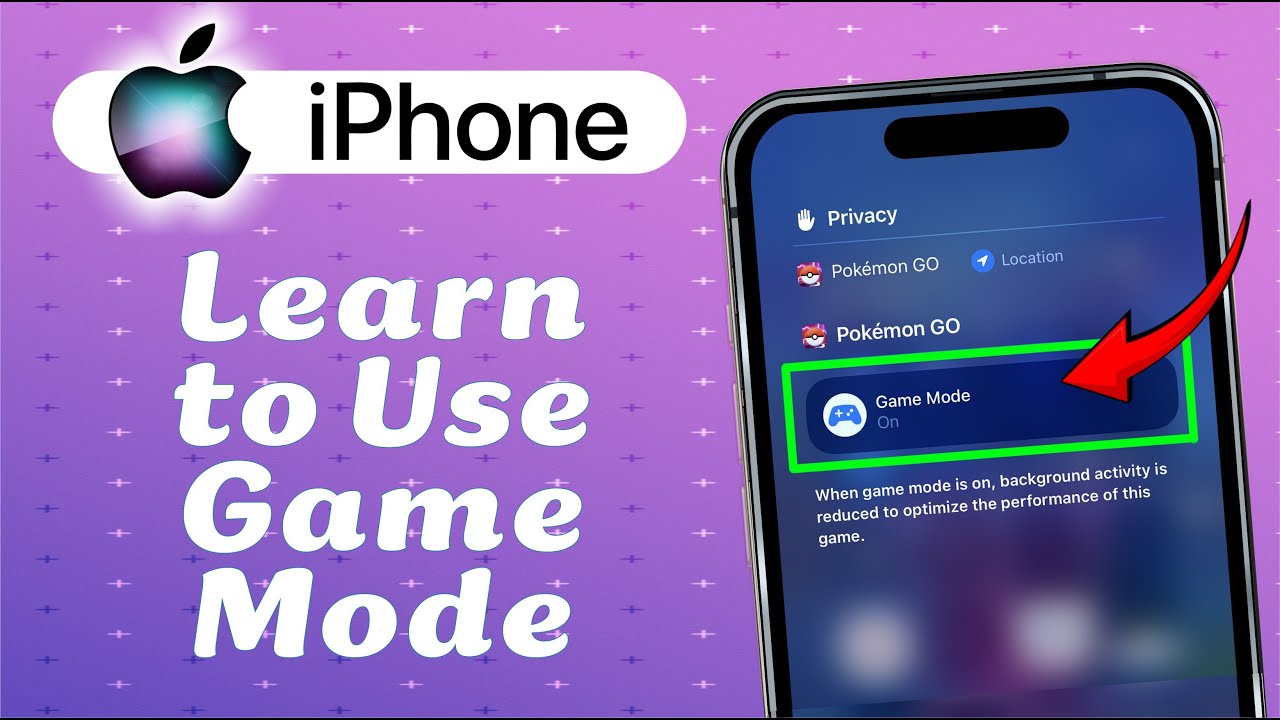 Как использовать новый игровой режим в iPhone iOS 18