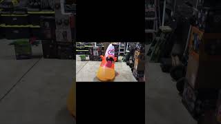 Watch This Halloween Candy Corn Inflate!