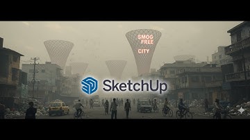 #12 Making future city 2050 || SKETCHUP || GEMINI