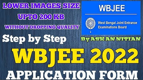 Wbjee form fill up 2022 | How to fill WBJEE Application Form 2022 | WBJEE 2022 | Wbjee