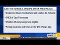 East TN schools, organizations offering free summer meals for children