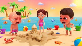 Música para um dia de praia ☀️🏖️ Canção infantil portuguesa engraçada 🎶 Baby Berry