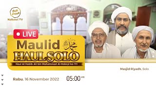 Download Lagu 🔴LIVE HAUL SOLO - Maulid | Haul al-Habib Ali bin Muhammad Al Habsyi ke-111 | Nabawi TV MP3