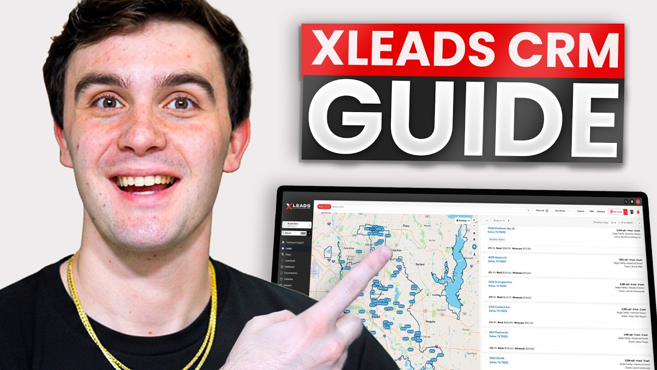 How to Use XLeads CRM for Wholesaling Real Estate (Beginner Tutorial)