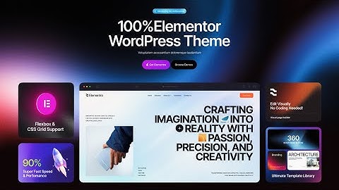 Elementra - All-in-One 100% Elementor WordPress Theme