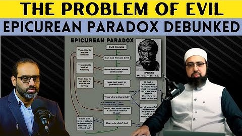 The Problem of evil Epicurean Paradox Debunked | Dr. Mufti Yasir Nadeem Al Wajidi