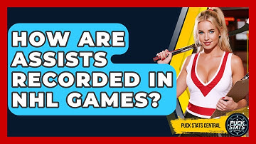 How Are Assists Recorded In NHL Games? - Puck Stats Central