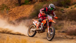 2022 HHORA Hare Ball  First Lap + Last Lap Battle  Hollister Hills OHV (2022 KTM 150sx)