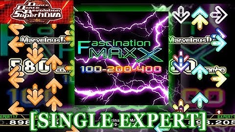 【DDR SN】 Fascination MAXX [SINGLE EXPERT] 譜面確認＋クラップ
