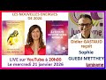 21 Janvier 2026 Les Énergies De 2026 Message Des Maîtres De Lumière Avec Sophie Guedj Metthe