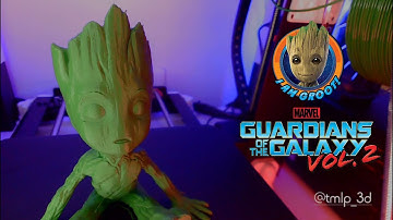 3D Printing Timelapse with Wanhao Duplicator i3 - Baby Groot