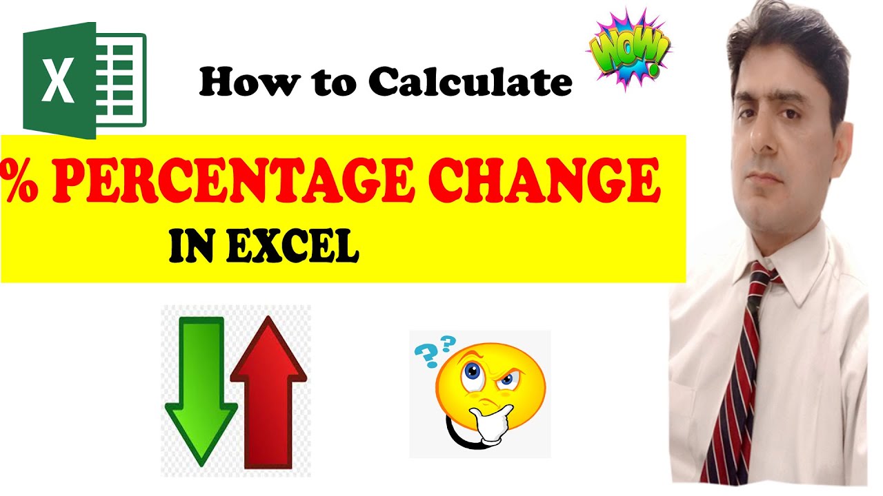 Calculate Percentage in Excel || Percentage % Change ( Increase ...