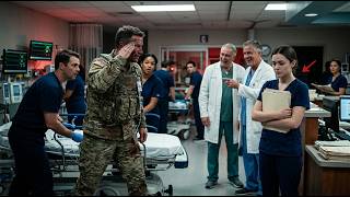 The physicians ridiculed the new nurse — until the injured commander stood and offered a formal salu