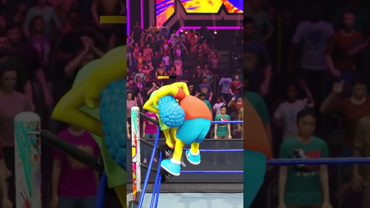 Bart Simpson’s Revenge on Marge WWE 2K25 😈 