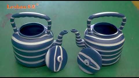 Multiple colour kettle EBM machine