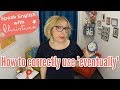 How to correctly use “eventually” | Confusing English words