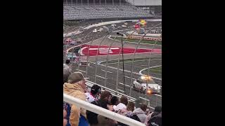 Corey Day Leads the Field as Pace Laps Begin with Busch's Name Still on the Truck in Remembrance
