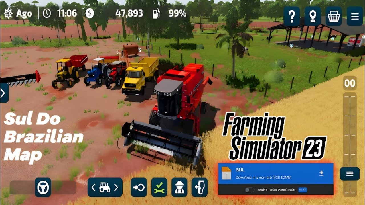 Farming simulator 23 Brasileiros 🇧🇷 Mapa