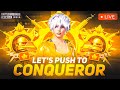 LIVE RANK PUSH CONQUEROR | SOLO RANK PUSH TIPS AND TRCIKS 🔥