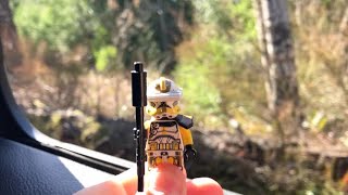 Minifig adventures #2 (commander Bly in Browns Camp) with @ontoreviews