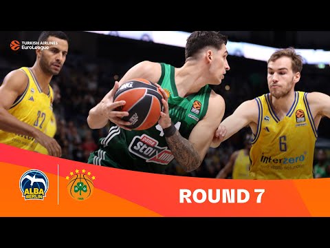 ALBA-Panathinaikos Athens | Round 7 Highlights | 2023-24 Turkish Airlines EuroLeague