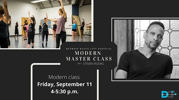 Detroit Dance City Festival 2020 - Modern Masters ...