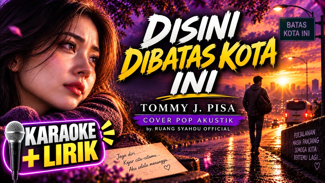 HERE AT THE CITY LIMITS – TOMMY J. PISA | KARAOKE VERSION | Ruang Syahdu Official