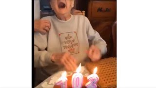Famous 102-year-old loses teeth while blowing out candles HOT Net Worth