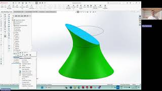 Hyperboloid of Revolution Question using AutoCAD and SolidWorks