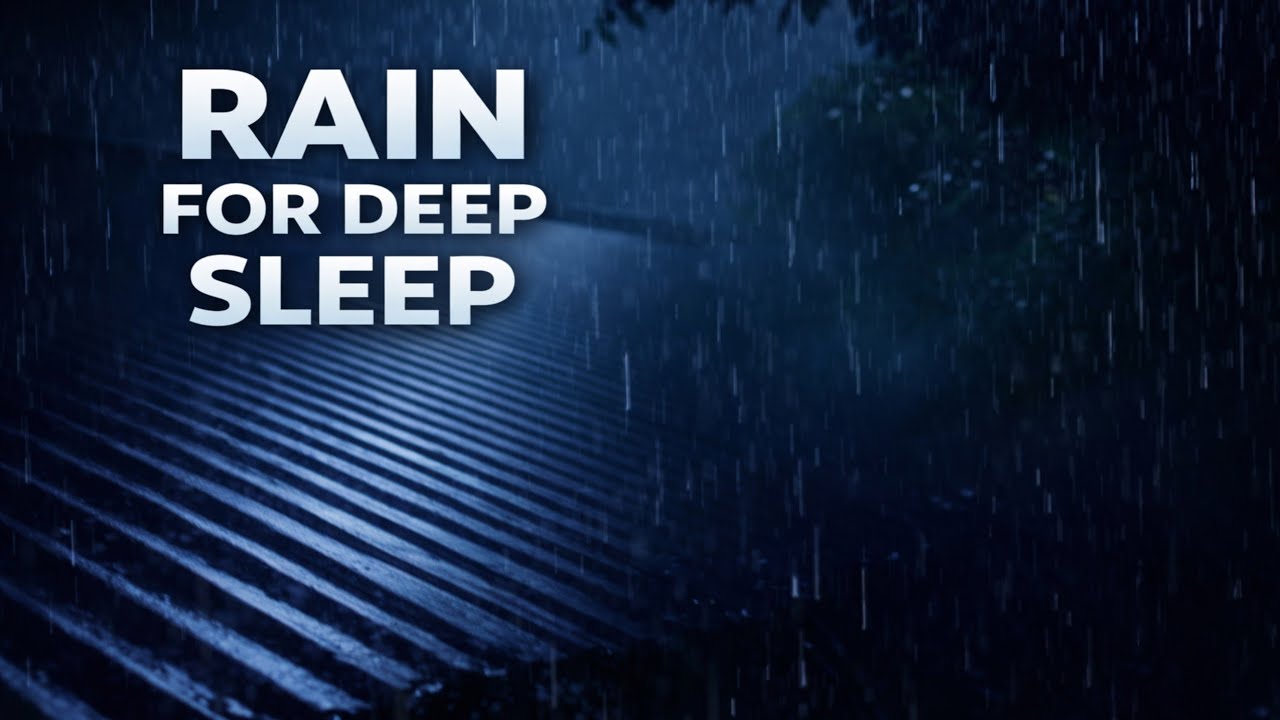 Deep Sleep in 3 Hours 🌧️ Relaxing Rain Sounds for Sleeping & Stress Relief #rain #insomniarelief 