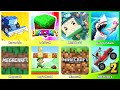 Minecraft,Hill Climb 2,Megacraft,Hungry Shark,Mini World,LokiCraft,Harvest io,Leps World