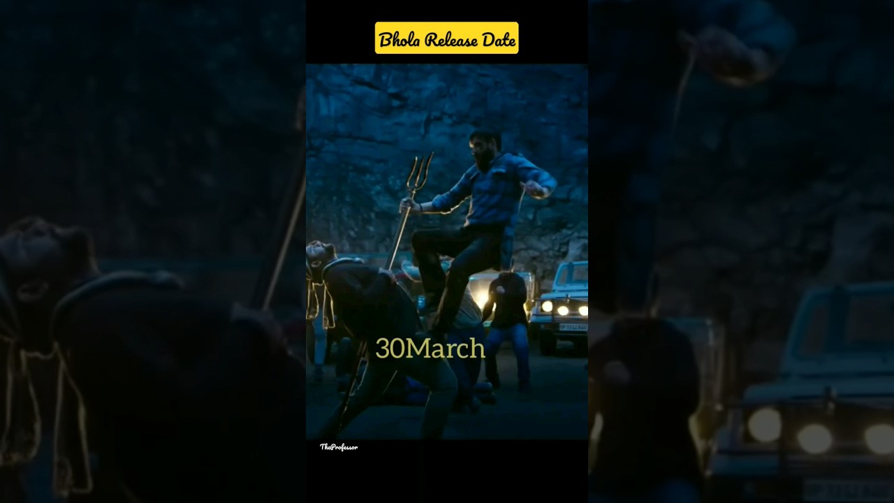 Bholaa Movie Action Scene🔥|