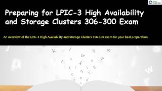 Lpic-3 High Availability And Storage Clusters 306-300 Exam Prep & Practice Test