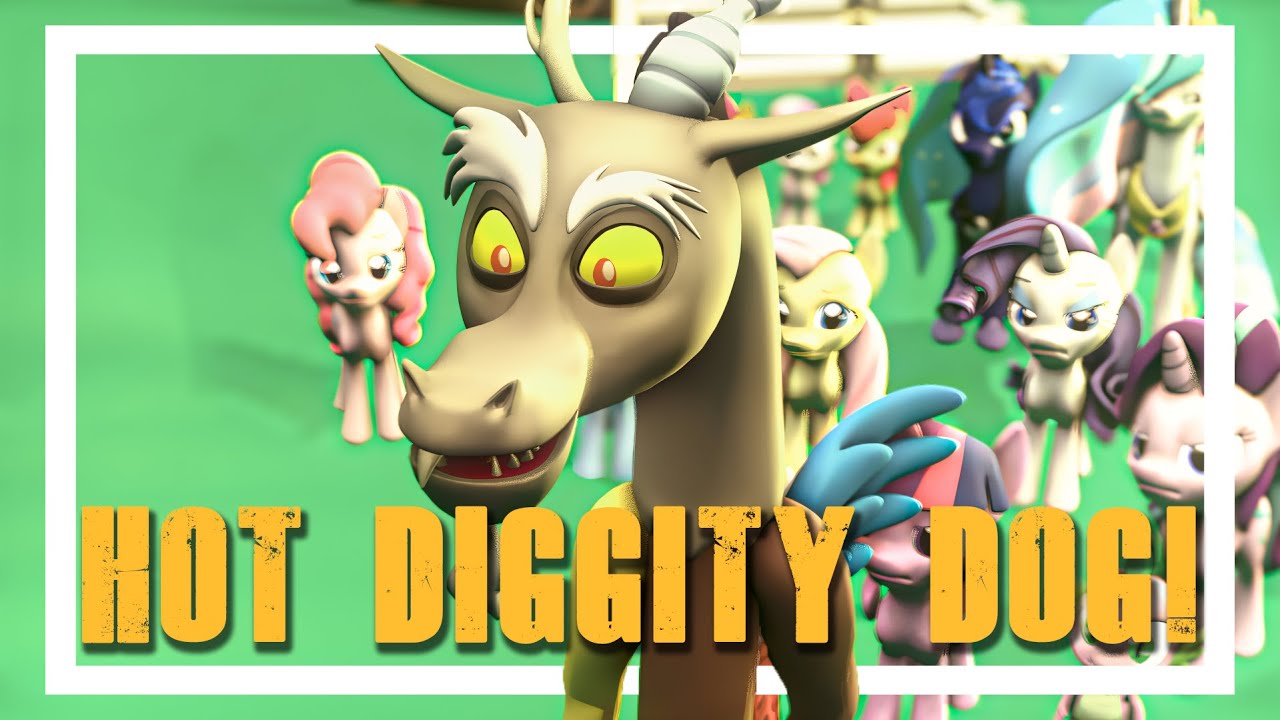 Discord - Hot Diggity Dog [SFM Ponies] [Ходячие мертвецы]